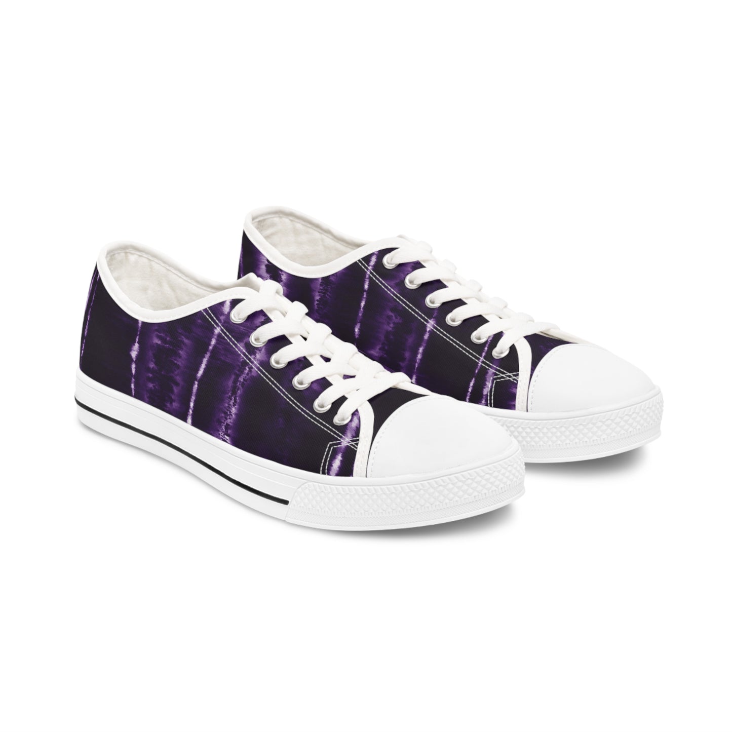 Women's Shibori Low Top Sneakers in Nightshade