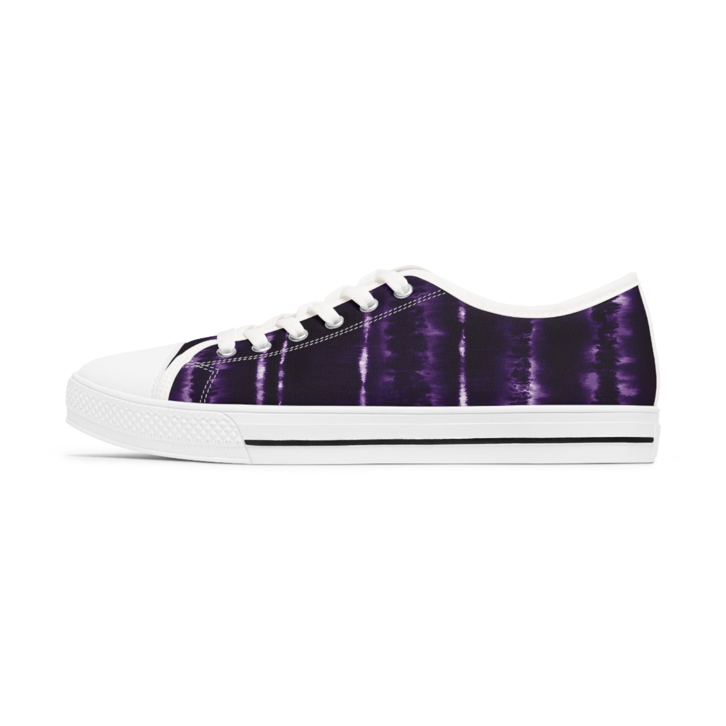 Women's Shibori Low Top Sneakers in Nightshade