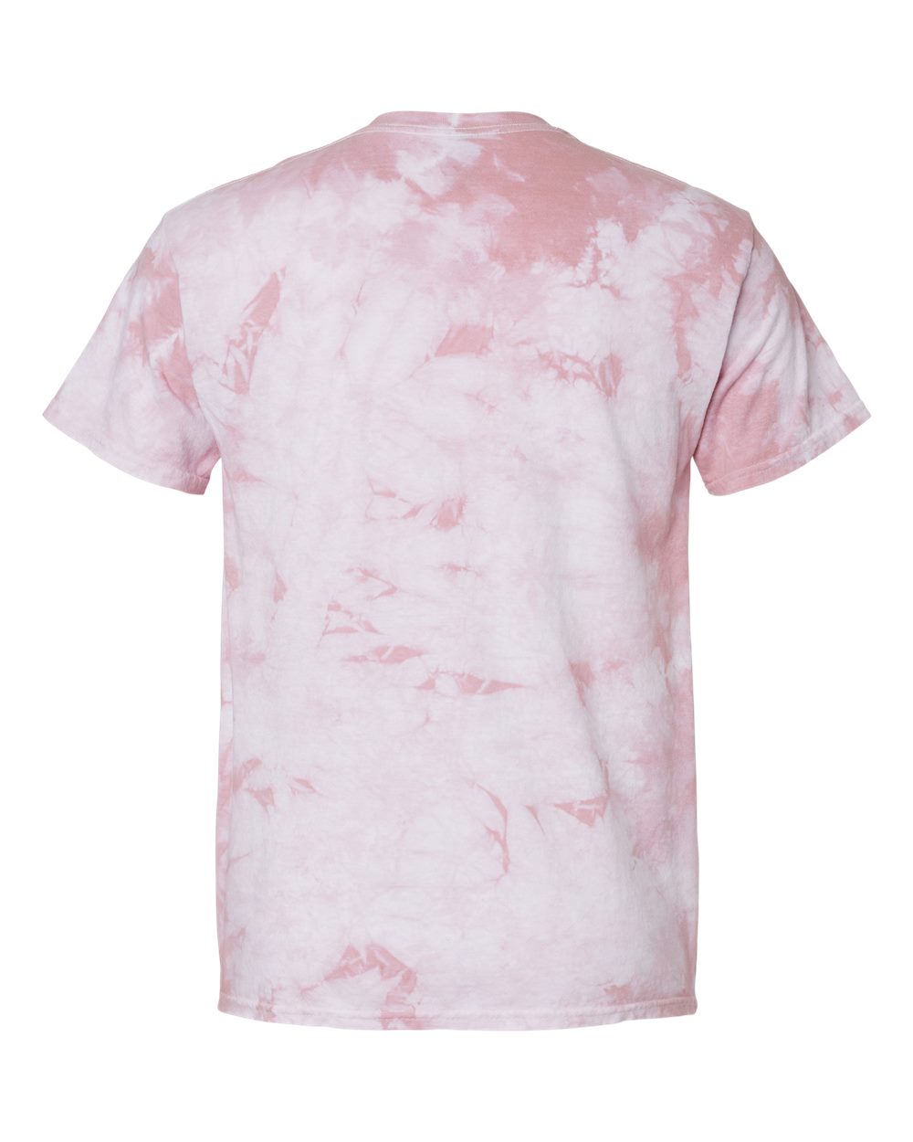 Unisex Crystal Tie-Dyed T-Shirt in Rose