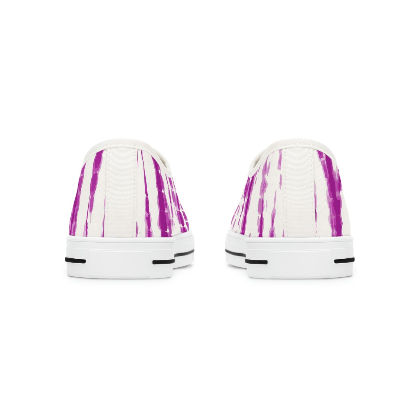 Women's Shibori Low Top Sneakers in Beetroot Purple