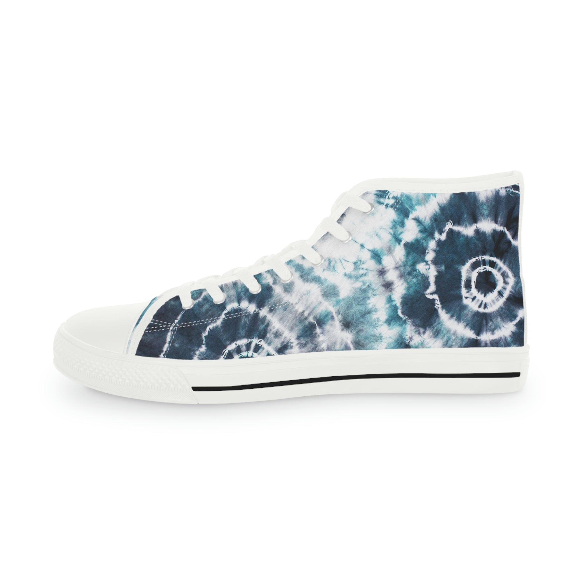 Men s Shibori High Top Sneakers in Tie Dye For